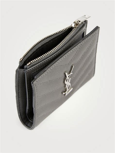 ysl leather passport holder|ysl zipped card holder.